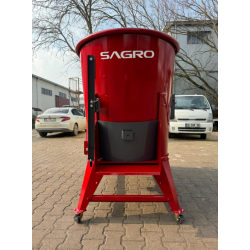 2 M3 220 VOLT ELEKTRİKLİ ÇİFT HELEZYON YEM KARMA MAKİNASI
