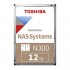 Toshiba 3,5 N300 12TB 256MB 7200RPM HDWG21CUZSVA